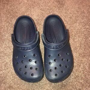 Navy Crocs